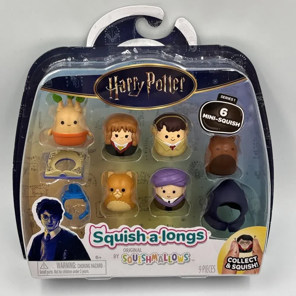 Harry Potter Squish-a-Longs Mini-Squish 6-Pack, Series 1
